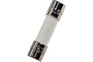 CHENGHONGXING Yoiilnz(Pack of 10)2.5 AMP Slow Blow Ceramic Fuse T2.5AH250V Time-Lag 5x20mm/0.197"x0.787" (T2.5A)