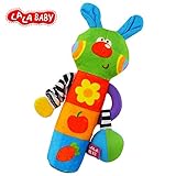 LALABABY Early Education Hand Wave Stick for Over 0 Years of Age (Rabbit)