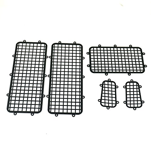 1/10 RC Metal Window Protective Mesh Net for 1/10 TRAXXAS TRX4 Land Rover Guard Rock Crawlers