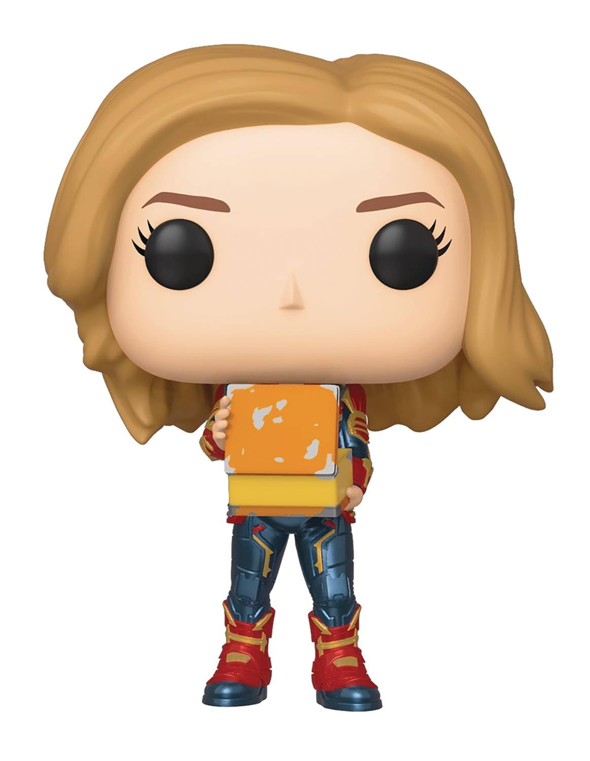 Funko 37685 POP Captain Marvel Holding Lunchbox 1 Collectible Figure, Multicolour