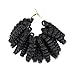 PHOCAS 5Packs 10'' Short Crochet Braids Jumpy Wand Curl Crochet Hair for Black Women (Curl,Natural Black)