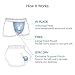 DAVID ARCHY Mens Underwear Mesh Quick Dry Boxer Briefs Sports Breathable Underwear in 3 Pack No Fly (XL, Black/Maroon/Moonlight Blue - Mesh No Fly)
