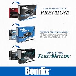Bendix Premium SBC587 Ceramic Front Brake Pads for