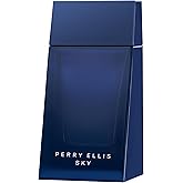 Perry Ellis Sky Eau De Toilette Spray for Men - Mens Cologne, Long Lasting Perfume, EDT, Fragrance with Notes of Bergamot, Lime & Cedarwood - 3.4 fl oz (100 mL)