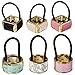 kilofly 6pc Cuff Elastic Band Ponytail Holder Hair Tie Styling Wrap Set