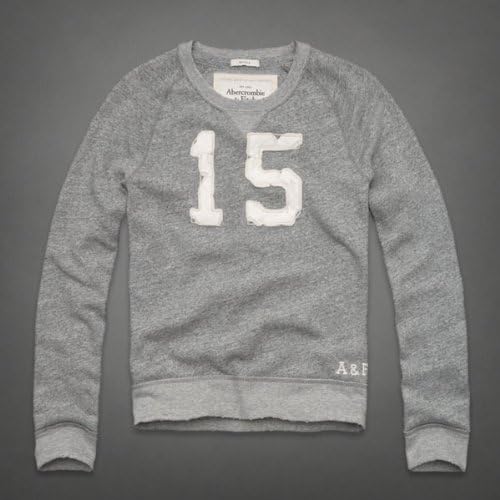 Amazon Abercrombie Fitch アバクロ メンズ スウェットシャツ トレーナー パーカー グレー 15 並行輸入品 Xxlサイズ トレーナー パーカー 通販