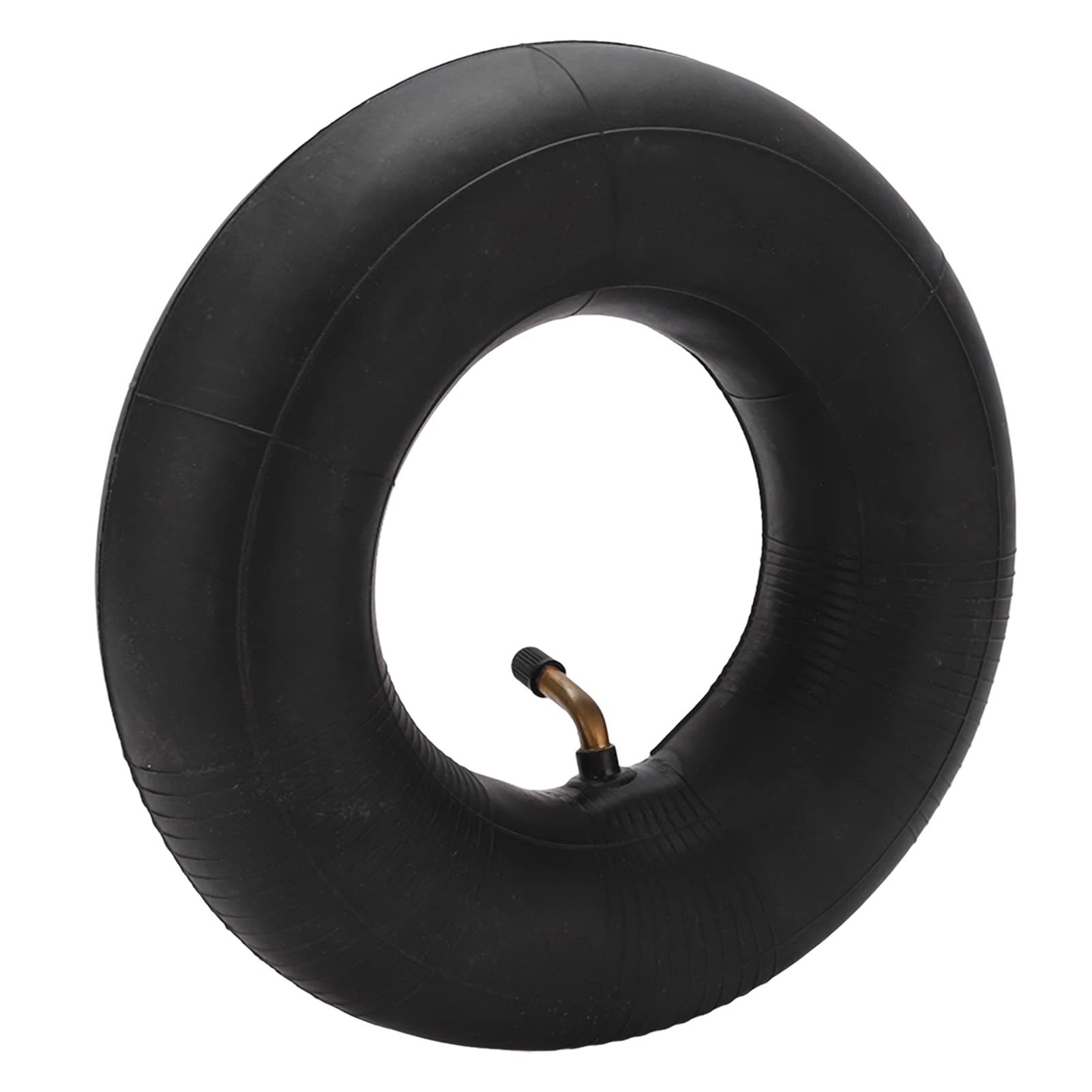 4.10/3.50‑4 Rubber Inner Tube, Heavy Duty Replacement Inner Tube Strong Shock Absorption Bent Valve Inner Tube Inner Tube Replacement for Lawn Mowers, Wheelbarrows, Mowers, Hand Trucks and More