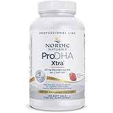 Nordic Naturals ProDHA 1000, Strawberry - 120 Soft Gels - 1660 mg Omega-3 - High-Intensity DHA Formula for Neurological Health, Mood & Memory - Non-GMO - 60 Servings