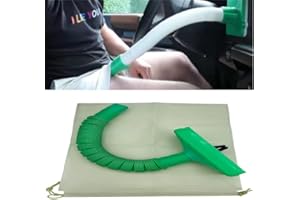 SUNKOO Jewel Cooler for Man, Easy to Use Car Crotch Vent Extender Hose for Man Cool or Warm Air - 2.6ft, Green