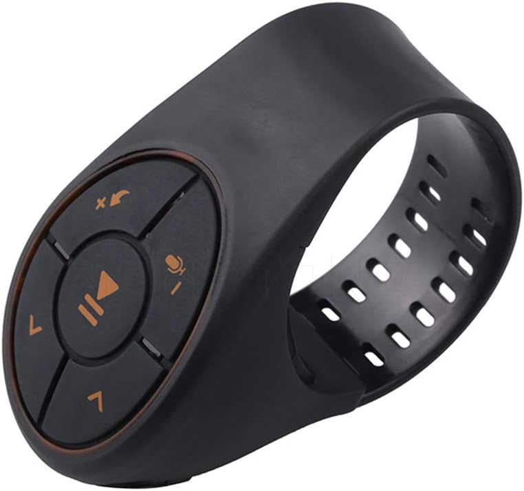 Bluetooth Steering Wheel Volume Controller Watchband Style with Camera for Motorcycle Bike Handlebar