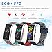 Fitness Tracker, Armo ECG&PPG Heart Rate Monitor Watch Color Screen, IP68 Waterproof, Step Counter, Calorie Counter, Sleep Monitor, Pedometer, Smart Watch Kids Women Men