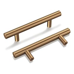 goldenwarm 5 Pack Champagne Bronze Cabinet Pulls