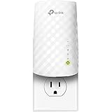 TP-Link AC750 WiFi Extender (RE220), Covers Up to 1200 Sq.ft and 20 Devices, Up to 750Mbps Dual Band WiFi Range Extender, WiF