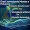 Livro Brasil Conectando Mentes e Natureza. O impacto transformador da inteligência artificial na educação sustentável.