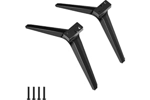MOTIEXIC TV Legs for Vizio V505-J09 – Tailored for Vizio Models Listed, Not for Other Models, Easy to Install, for Vizio TV Feet Replacement with Screws & Instructions, Successful Installation in 5 Minutes