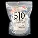 510 Central 30mL LDPE Plastic Thin Tip Dropper Bottles (25 Pack, Multi Color Caps)