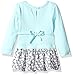 Youngland Girls' Toddler Cute Animal Face Applique Dress with Knit Legging
