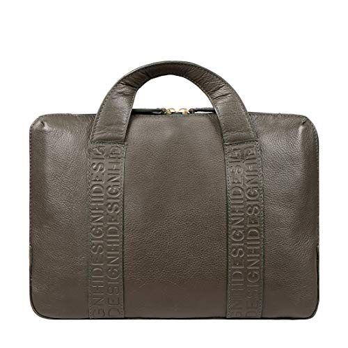 Hidesign 2 Ltrs Green Laptop Bag (Castello)