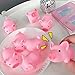 POPLAY Rubber Pig Baby Bath Toy for Kid,20 PCS