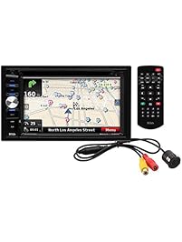 BOSS Audio BVNV9384RC Double Din, Touchscreen, Bluetooth, Navigation/GPS, DVD/CD/MP3/USB/SD AM/FM Car Stereo, 6.2 Inch Digital LCD Monitor, Wireless Remote, Rear Flush-Mount Camera Included