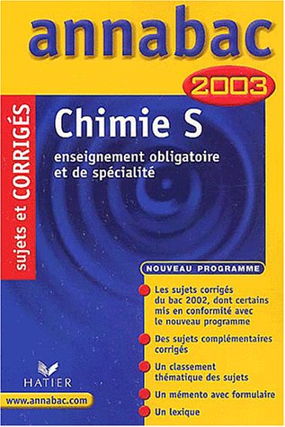 Chimie S
