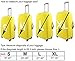 Qunsia Cute 3D Luggage Cover Protector Washable Anti-scratch Suitcase Cover for 18-32 Inch (Don't Touch, L(27