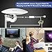 Outdoor TV Antenna for Multiple TVs, ANTOP UFO Amplified Rooftop/Attic/RV/Marine HDTV Antenna 65 Miles Omni Directional Extremely High Reception with 33ft Coaxial Cable and Signal Splitter for 2 TVs