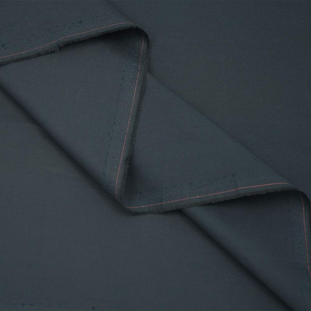 Master FAB -Black 100% Cotton Fabric by The Yard for Sewing DIY Crafting Fashion Design Washable Cloth Bundles Voile;Full Width cuttable39 x 55inches (100x140cm) (Black Solid)