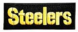 Pittsburgh Steelers Football NFL Helmet Team Logo Sign Patch Iron on Applique Embroidered Sew Jacket T shirt