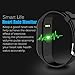 Mailiya Fitness Tracker Watch Heart Rate Monitor Activity Wristband Pedometer Sleep Monitor Smart Bracelet Calories Track Step Track Health Band Waterproof Smart Watch for iPhone & Android Phones