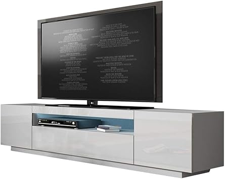 Amazon Com Meble Furniture Rugs Miami 200 Modern 90 Tv Stand