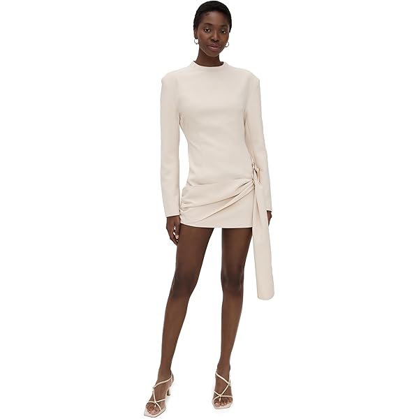 strapless open back dress GLORY MINI DRESS
