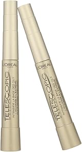 LOréal Paris Telescopic Mascara Duo Black Lengthening High-Precision Brush