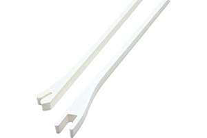 FISH GUILD CORP Lid Props for Fluval Flex Series Aquariums, Pair (White)