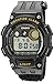 Casio Men's 'Super Illuminator' Quartz Black Casual Watch (Model: W735HB-1AV)