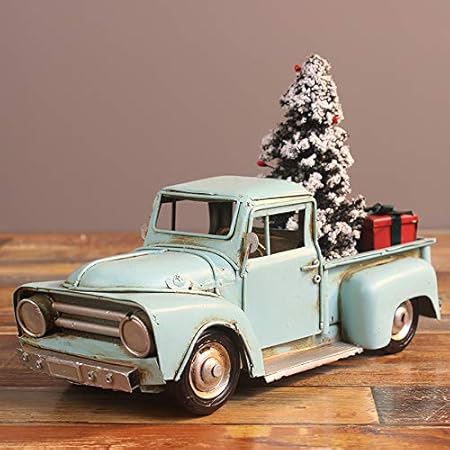 Regali Di Natale Fatti Mano.Yopdne Modello Di Camion Fatti A Mano Regali Di Albero Di Natale Di Natale Amazon It Casa E Cucina