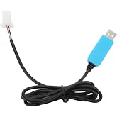 Keenso RS323 Electric Motorcycle Controller Cable, Sensitive USB to TTL Fit for VOTOL Controller Electric car Parts and Accessories