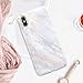 ESR Marble Slim Soft Case for iPhone X, Flexible TPU Marble Pattern Cover for Apple iPhone 5.8 inch (2017 Release only) (Grey Gold Sierra)