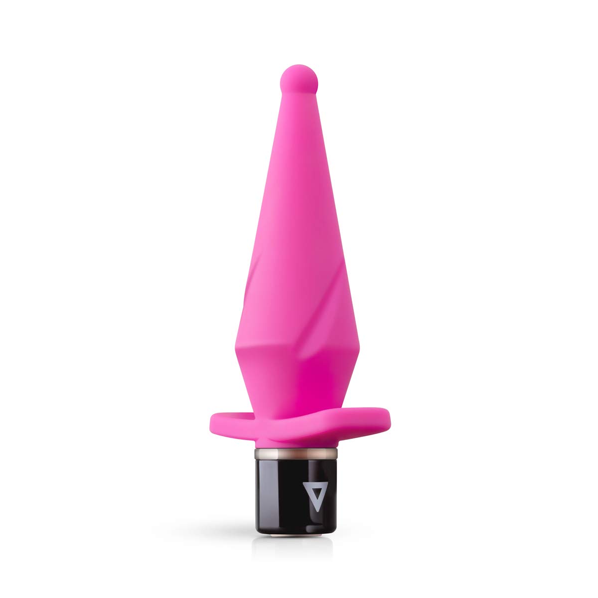 Lil’Vibe Lil’Plug Vibrator – Waterproof – Silicone Sex Toy – Rechargeable with USB – 10 Vibration Settings – Travel Size Vibrator – Includes Toy Bag – Easy to Operate – Anal Sextoy - Pink
