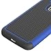 Moto G4 Case, Moto G4 Plus Case - OEAGO [Shockproof] [Impact Protection] Hybrid Dual Layer Defender Protective Case Cover for Motorola Moto G4 / G4 Plus (Moto G Plus, 4th Gen) - Blue