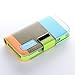 ATC Lumsing(TM) Hybrid Apple iPhone 4/4S Credit Card Hard Print Patterned Shell Smart Rerto Floral Leather Flip Wallet Case Stand with Silicone Core + Screen Protector & Stylus