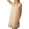 Women's Sleepwear Lace Nightdress Victorian Vintage Nightgown Loungewear Pajamas