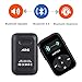 AGPTEK A26 8GB Bluetooth MP3 Player, Sports Clip Hi-Fi Sound Music Player with FM Radio, 1.1 Inch OLED Screen, Sweatproof Silicone Case, Support up to 64GB, Black