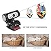 HD Webcam, Sea Wit 720p USB PC Web Camera with Microphone LED Light For Computer Laptop, Video Calling and Recording Streaming Cam For Skype Facebook Youtube, Compatible For Windows Mac