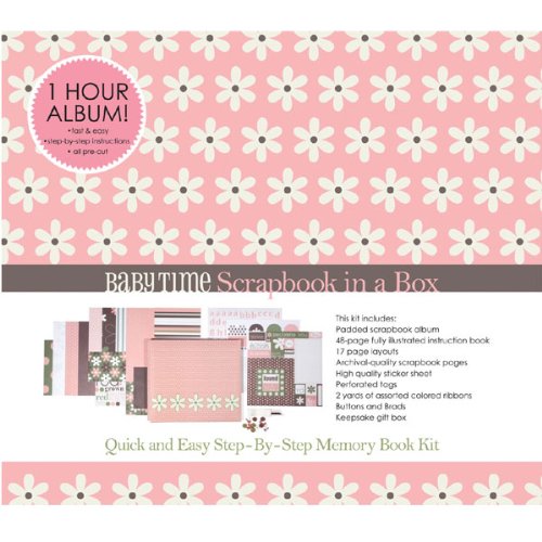 Scrapbook in a Box Scrapbooking Set Baby Chronicle Books
