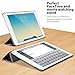 TNP iPad Mini 1/2/3 Case - Slim Lightweight Shell Smart Cover Stand, Hard Back Protection with Auto Sleep Wake for Apple iPad Mini 1/2/3 (Marble Black)