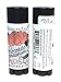 Beard and Lady - Chocolate Cardamom Rose Salve Lip Balm Stick - Black Oval Tube Sticks - 2 Pack of 0.15 fl oz balms