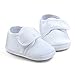 Delebao Baby Infant Satin Christening Baptism Shoes Bootie Slippers Sneakers (0-6 Months, Shoes)