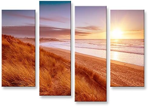 Islandburner Images Sur Toile Dunes Mer Du Nord Coucher De