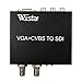 Wiistar VGA+CVBS to SDI Converter support 2 SDI outputs